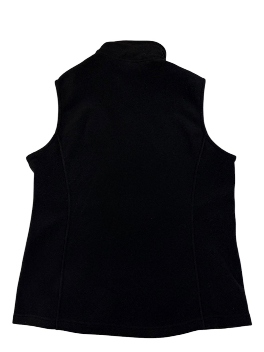 Patagonia Synchilla Fleece Vest Womens Large Black Full Zip Style 23015 - Picture 3 of 11